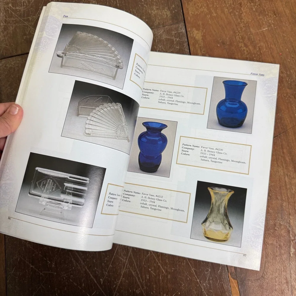 Florence's Glassware Pattern‎ Identification Guide Book Volume IV 1900-1960s